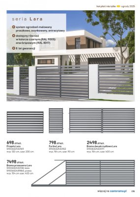 Furtka Lara promocja w Castorama