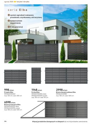 Przęsło Elba promocja w Castorama