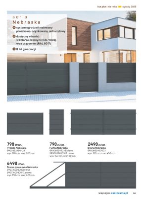 Przęsło Nebraska promocja w Castorama