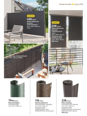 osłona oczkowana technorattanowa 100 x 300 cm promocja w Castorama