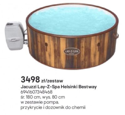 Jacuzzi Lay-Z-Spa Hollywood Bestway promocja w Castorama