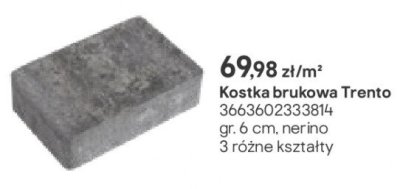 Kostka brukowa Prosto promocja w Castorama