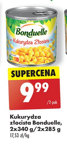 Kukurydza konserwowa Bonduelle promocja