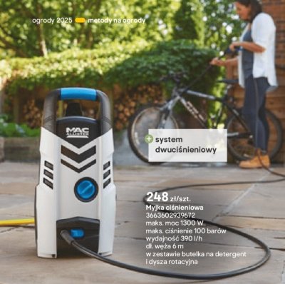 Myjka ciśnieniowa MAC Allister 2200W promocja w Castorama