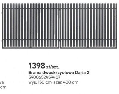 Przęsło Daria 2 promocja w Castorama