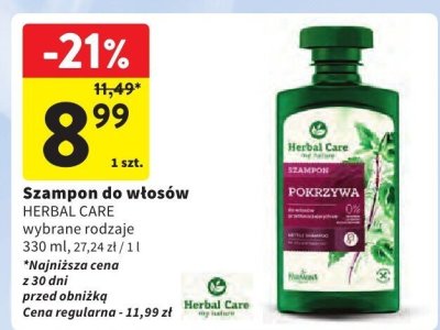 Szampon do włosów strawberry banana & chia seeds + odżywka do włosów strawberry banana & chia seeds Schauma nature moments promocja w Intermarche