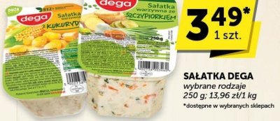 Sałatka bulgur z sosem pomidorowo-paprykowym zielonymi oliwkami & hummus klasyczny Smacznego! promocja w Groszek