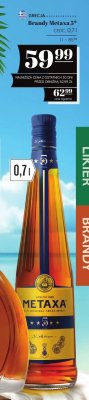 Brandy Metaxa 5* promocja w POLOmarket