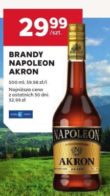 Brandy Napoleon Akron promocja w Stokrotka