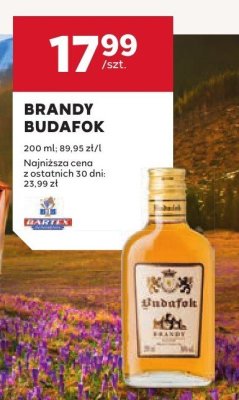 Brandy Budafok promocja w Stokrotka