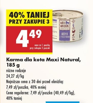 Karma dla kota fileciki w smakowitym sosie z kurczakiem i wołowiną Purina gourmet perle promocja w Biedronka