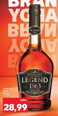 Brandy Legend 1863 promocja w Kaufland