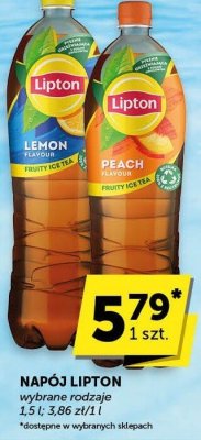 Napój Lipton wybrane rodzaje promocja w Groszek