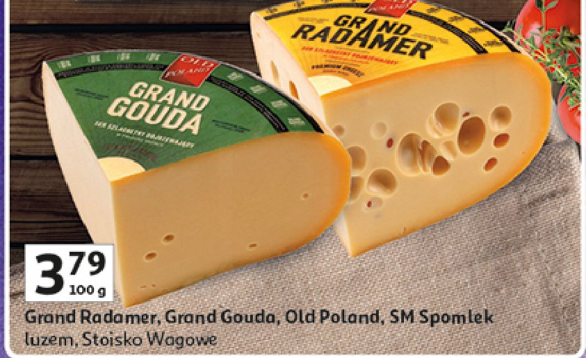 Ser grand gouda Old poland promocja w Auchan