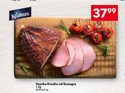 Szynka Krucha od Szwagra 1kg promocja w LEWIATAN