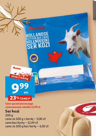 Ser kozi Auchan promocja