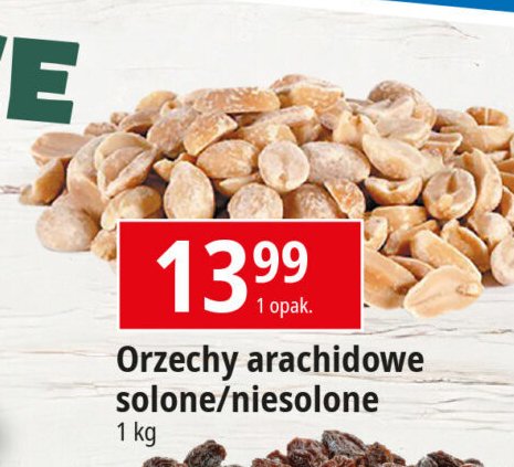 Orzechy arachidowe solone promocja