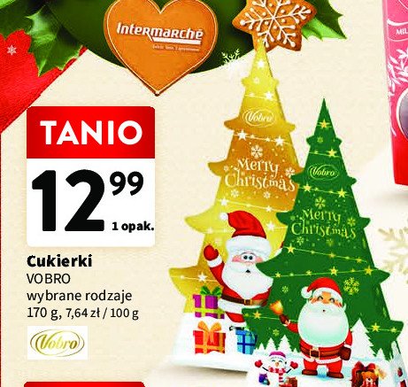 Bombonierka choinka Vobro promocja