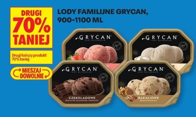Lody familijne 900-1100 ml promocja w Biedronka