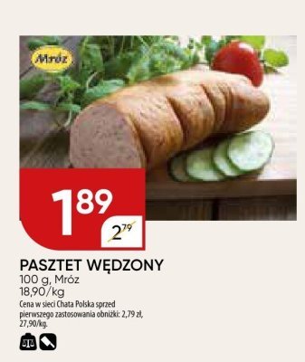 Pasztet wędzony promocja w Chata Polska