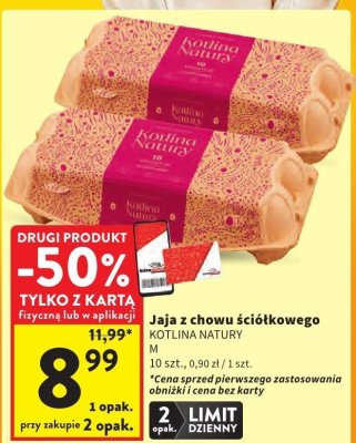 Jaja promocja w Intermarche