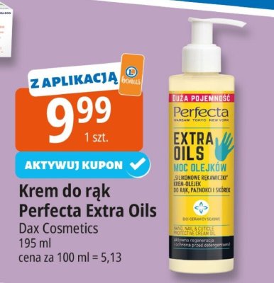 Krem do rąk Perfecta Extra Oils Dax Cosmetics promocja w Leclerc