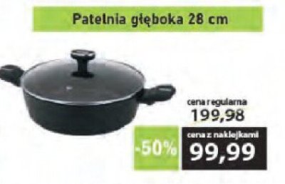 Patelnia głęboka Galicja Mistral 28 cm promocja w Delikatesy Centrum