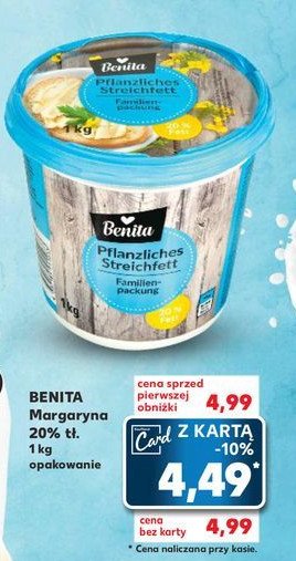 Margaryna BENITA promocja