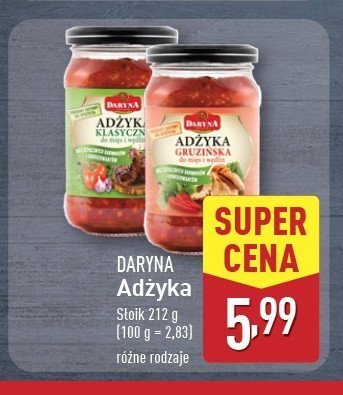 Adżyka klasyczna Daryna promocja w Aldi