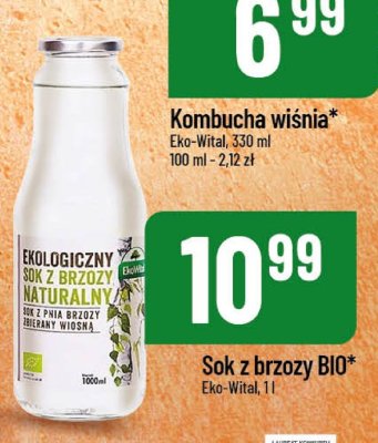 Sok z brzozy BIO Eko-Wital promocja w POLOmarket
