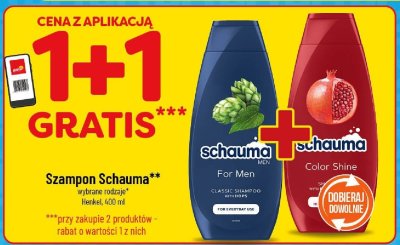 Szampon Schauma wybrane rodzaje Henkel promocja w POLOmarket