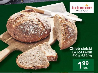 Chleb sielski La lorraine promocja