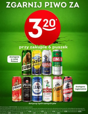 Piwo promocja w Żabka