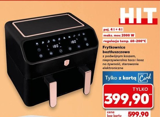 Frytkownica beztłuszczowa 2000 w promocja w Kaufland