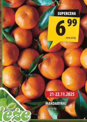 Mandarynki promocja w Arhelan