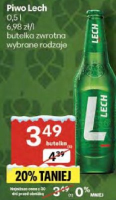 Piwo promocja w Delikatesy Centrum