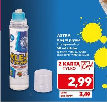 Klej transparentny Astra promocja