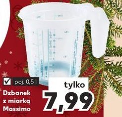 Dzbanek z miark膮 massimo 500 ml Keeeper promocja