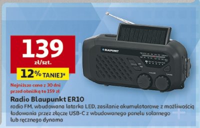 Radio Blaupunkt ER10 promocja w Auchan
