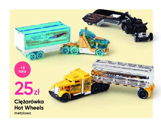 Ciężarówka hot wheels promocja w Pepco