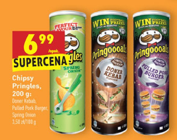 Cheddar doner kebab Pringles promocja