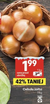 Cebula promocja w Delikatesy Centrum