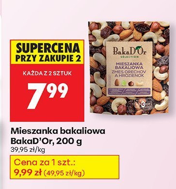 Mieszanka bakaliowa promocja w Biedronka