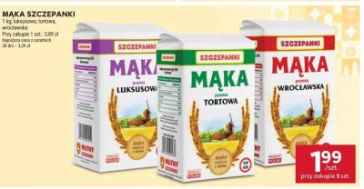 Mąka Szczepanki wrocławska promocja w Stokrotka