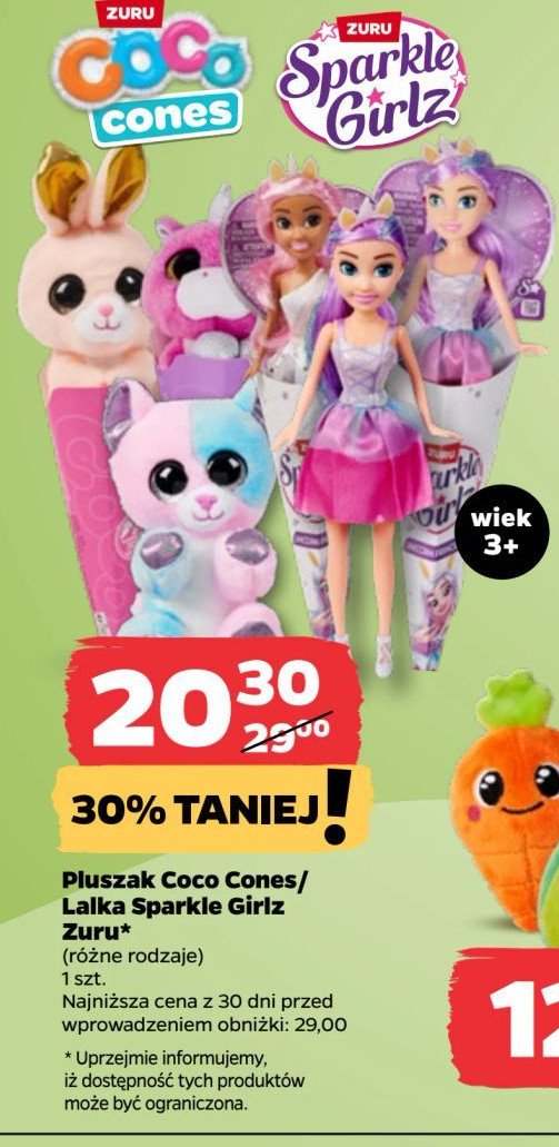 Lalka sparkle girlz Zuru promocja w Netto