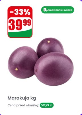 Marakuja  promocja w Dino