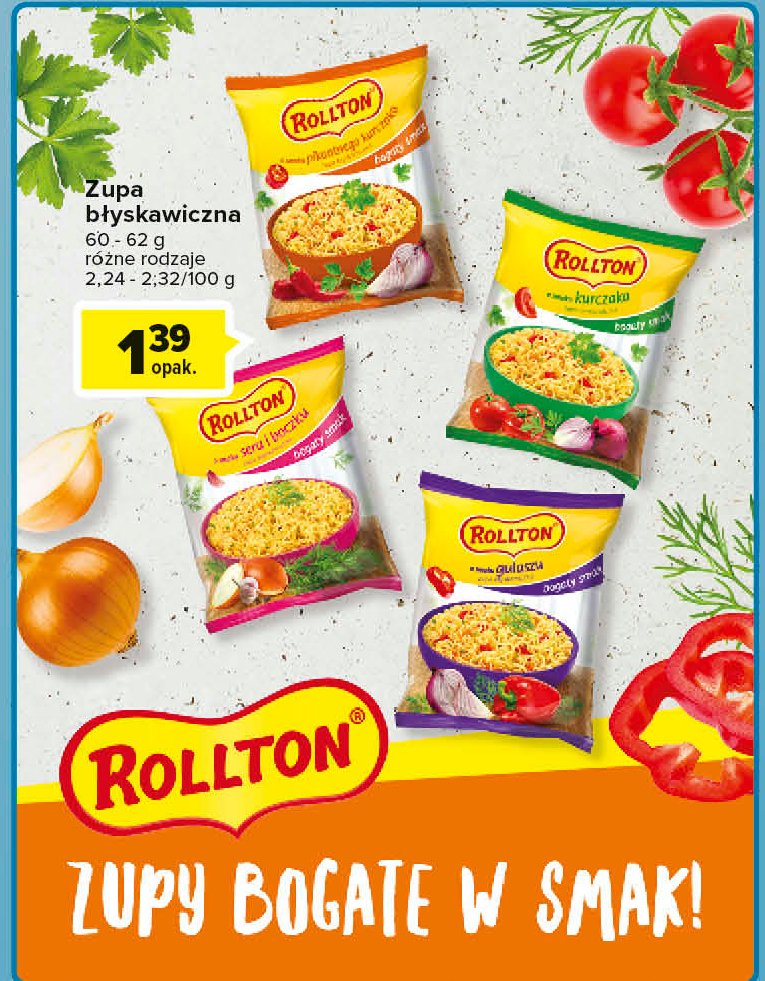 Zupa hot chicken Rollton promocja