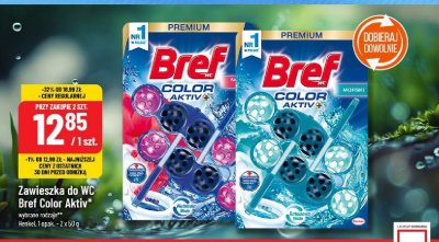 Zawieszka do WC Bref Color Aktiv promocja w POLOmarket