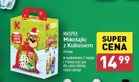 Zestaw mikołajki z kubusiem Kubuś promocja w Aldi