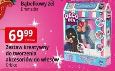 Zestaw kreatywny do tworzenia akcesoriów do włosów promocja w Leclerc